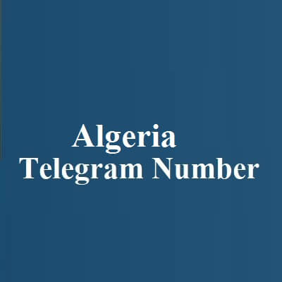 Algeria Telegram Number