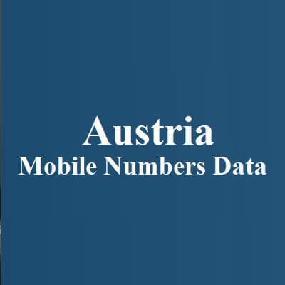 Austria Mobile Numbers Data