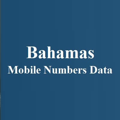 Bahamas Mobile Numbers Data