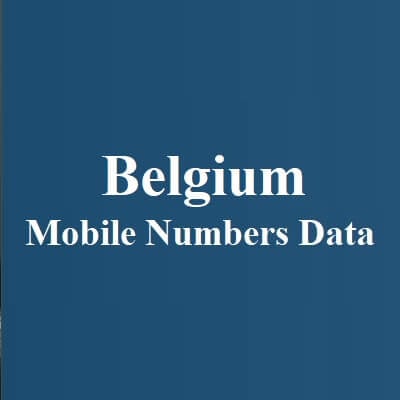 Belgium Mobile Numbers Data
