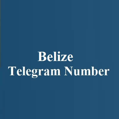 Belize Telegram Number