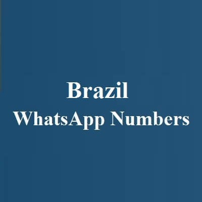 Brazil WhatsApp Numbers