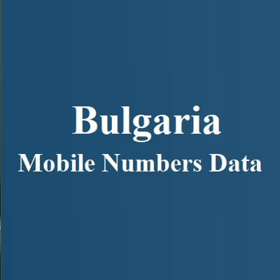 Bulgaria Mobile Numbers Data