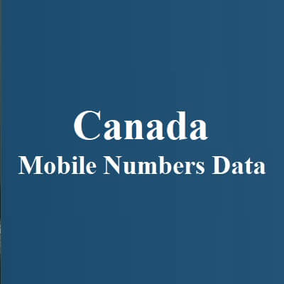 Canada Mobile Numbers Data