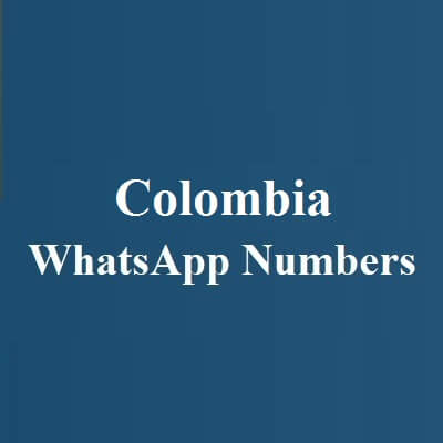 Colombia WhatsApp Numbers