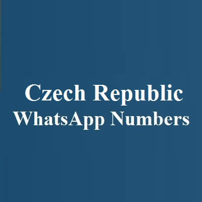 Czech Republic WhatsApp Numbers