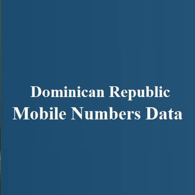 Dominican Republic Mobile Numbers Data