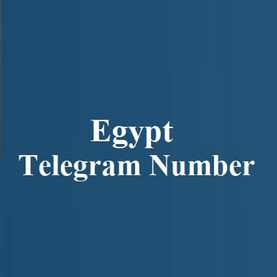 Egypt Telegram Number
