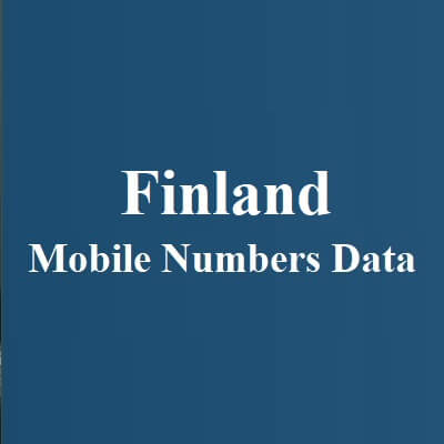 Finland Mobile Numbers Data