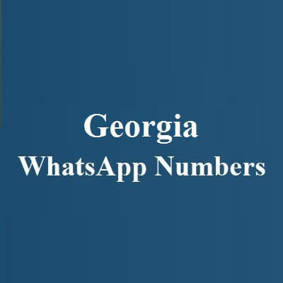 Georgia WhatsApp Numbers