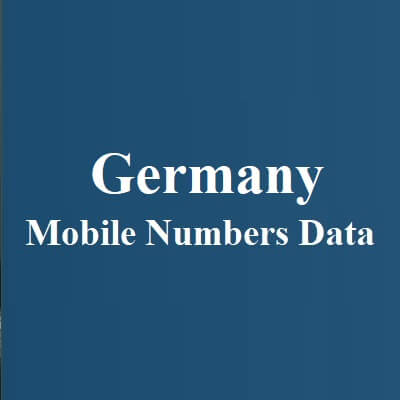 Germany Mobile Numbers Data