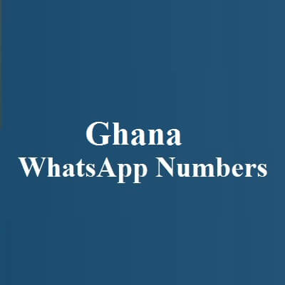 Ghana WhatsApp Numbers
