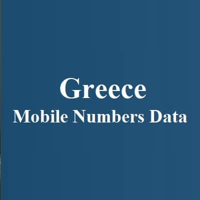 Greece Mobile Numbers Data