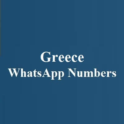Greece WhatsApp Numbers