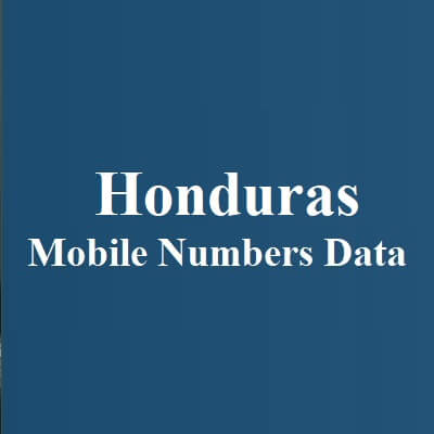 Honduras Mobile Numbers Data