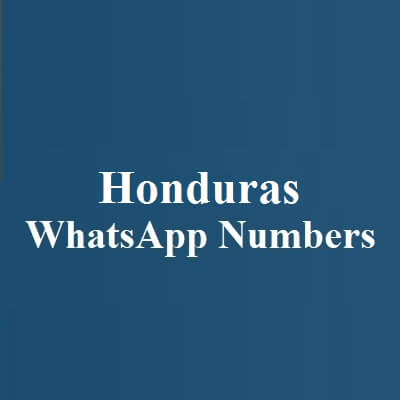 Honduras WhatsApp Numbers