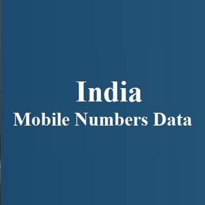 India Mobile Numbers Data