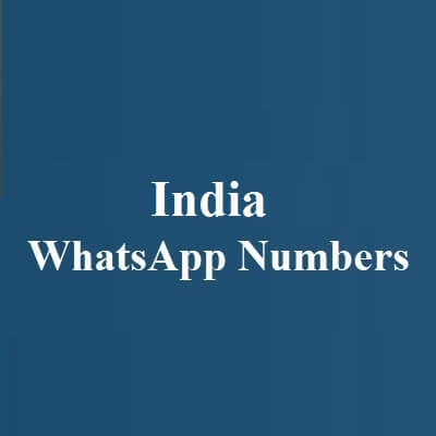India WhatsApp Numbers