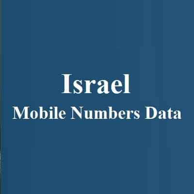 Israel Mobile Numbers Data