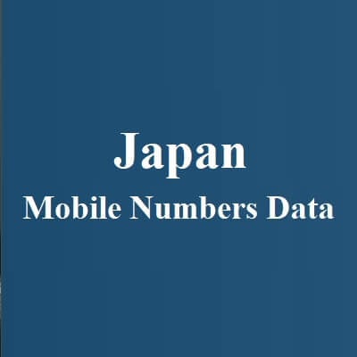 Japan Mobile Numbers Data