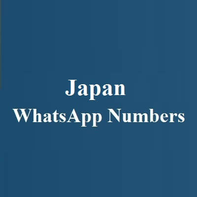 Japan WhatsApp Numbers