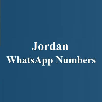 Jordan WhatsApp Numbers