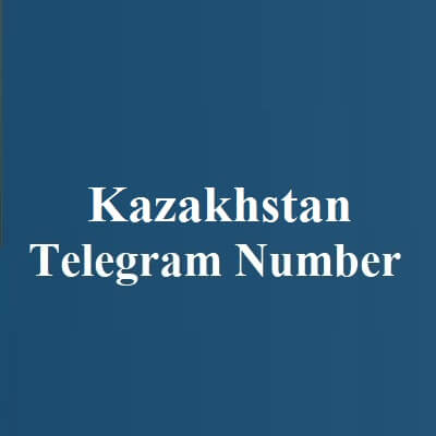 Kazakhstan Telegram Number