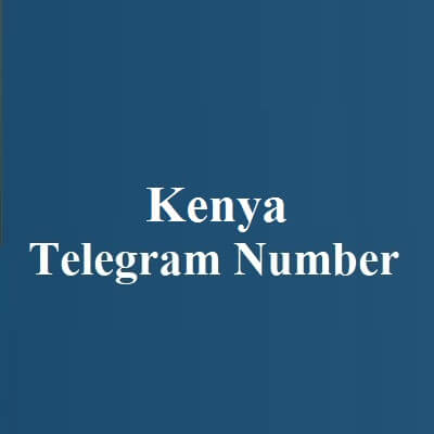 Kenya Telegram Number