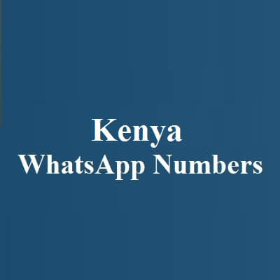 Kenya WhatsApp Numbers