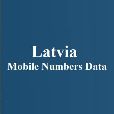 Latvia Mobile Numbers Data