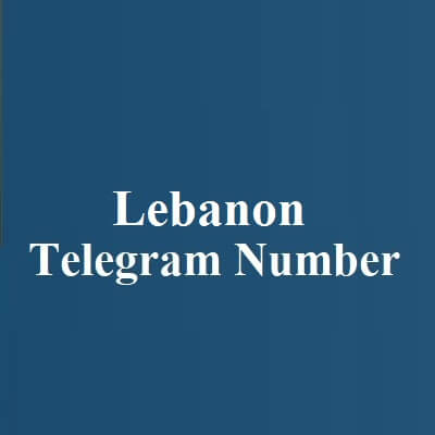 Lebanon Telegram Number