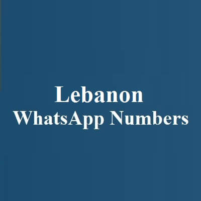 Lebanon WhatsApp Numbers