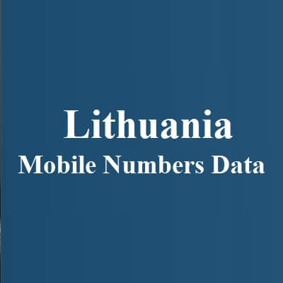 Lithuania Mobile Numbers Data