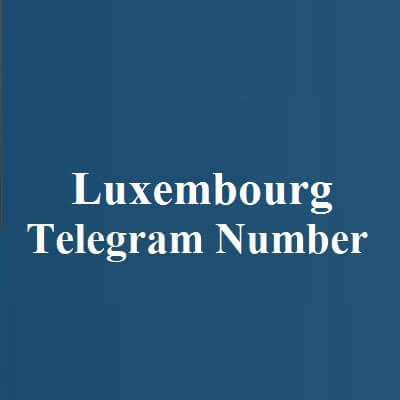 Luxembourg Telegram Number