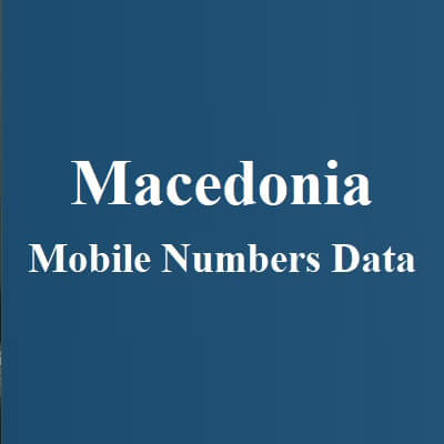 Macedonia Mobile Numbers Data