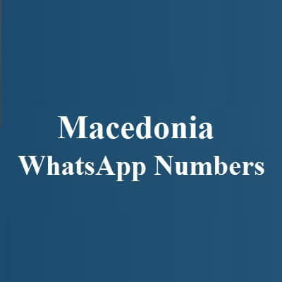 Macedonia WhatsApp Numbers