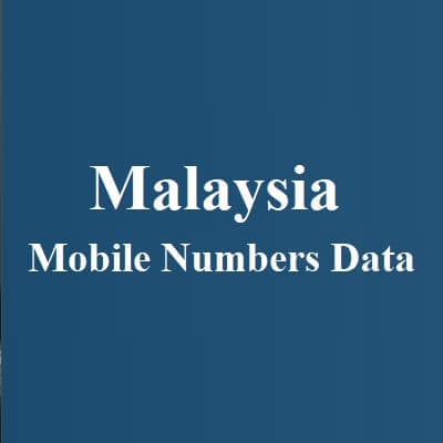 Malaysia Mobile Numbers Data