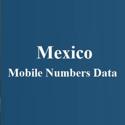 Mexico Mobile Numbers Data