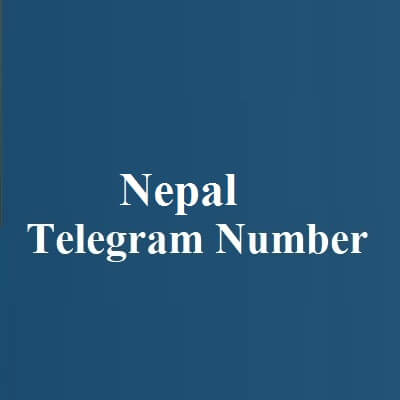 Nepal Telegram Number