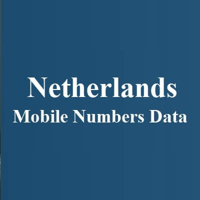 Netherlands Mobile Numbers Data