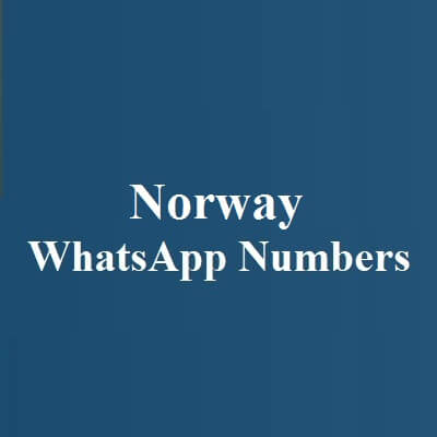 Norway WhatsApp Numbers
