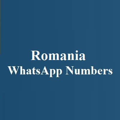 Romania WhatsApp Numbers