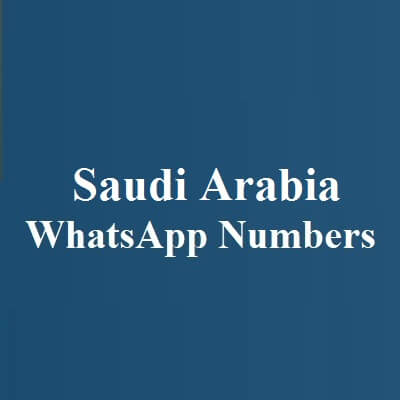 Saudi Arabia WhatsApp Numbers