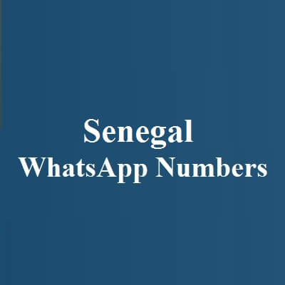 Senegal WhatsApp Numbers