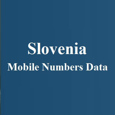 Slovenia Mobile Numbers Data