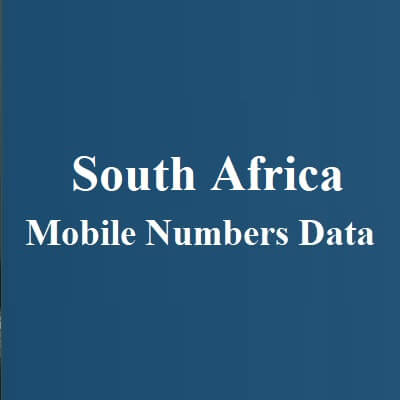 South Africa Mobile Numbers Data