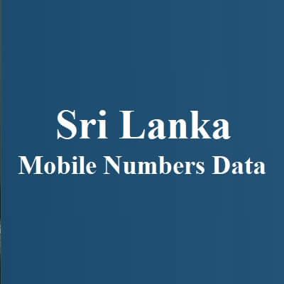 Sri Lanka Mobile Numbers Data