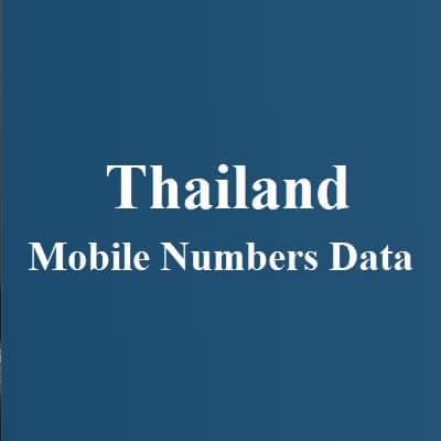 Thailand Mobile Numbers Data