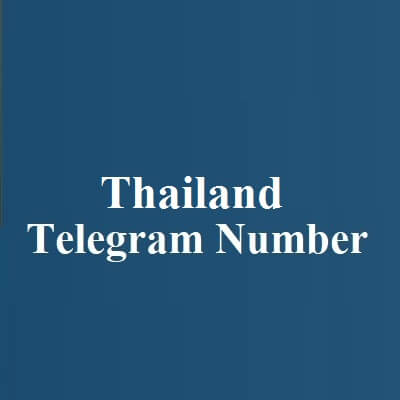 Thailand Telegram Number