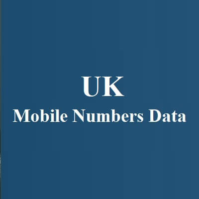UK Mobile Numbers Data
